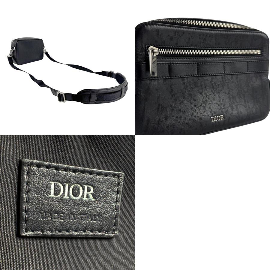 Christian Dior / クリスチャンディオール/ショルダーバッグ/--/BLK クリスチャンディオール Christian Dior ショルダーバッグ レザー