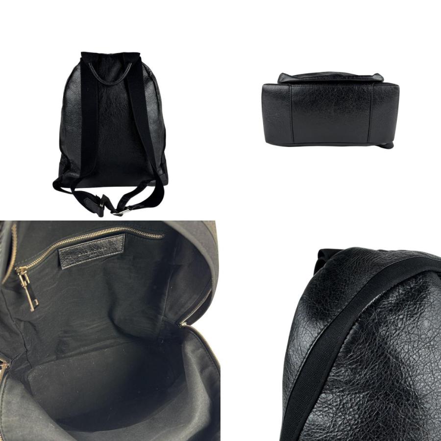 BALENCIAGA（バレンシアガ） リュック レザー ブラック : ブランド