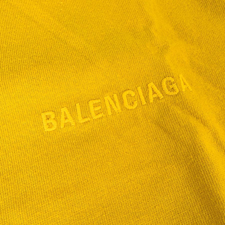 BALENCIAGA バレンシアガ 半袖 Tシャツ イエロー S ユニセックス BALENCIAGA（バレンシアガ） 半袖Tシャツ コットン イエロー/マルチ