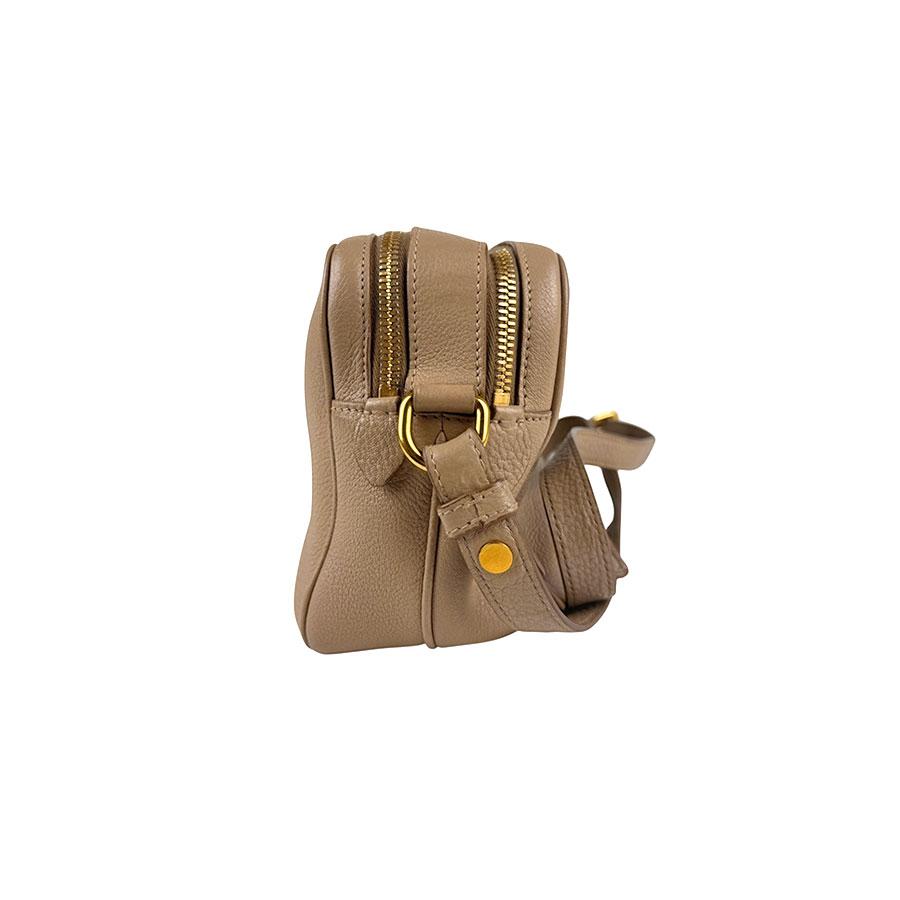 PRADA（プラダ） ショルダーバッグ レザー ベージュ : ブランド