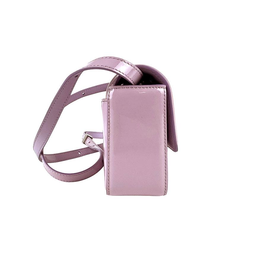 ジバンシィ GIVENCHY ショルダーバッグ パテントレザー パープル