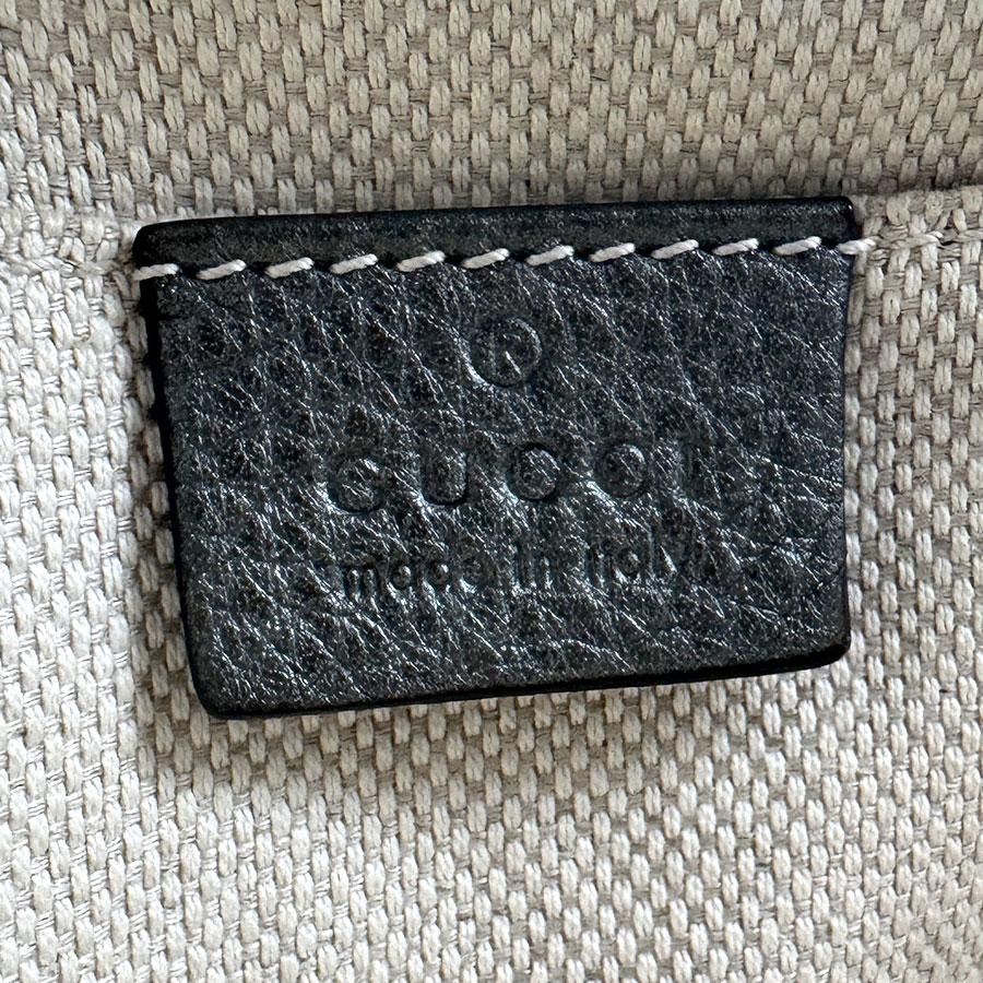 GUCCI（グッチ） 斜め掛けショルダーバッグ ソーホー レザー グレー
