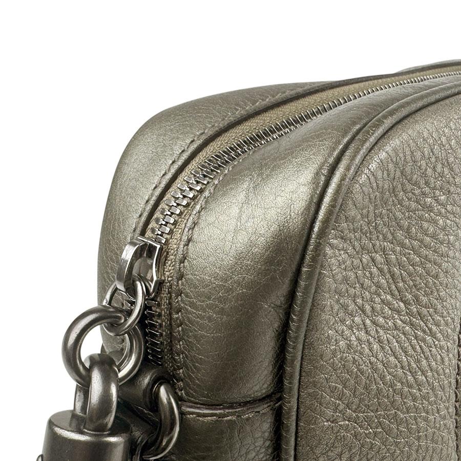 Vintage グッチ GUCCI バッグ マイクロGG ショルダーストラップ クロスボディバッグ 斜め掛け レディース 鞄 グレー オールドグッチ GUCCI（グッチ） GUCCI GGキャンバス ロゴ GG柄 斜め掛け ショルダー