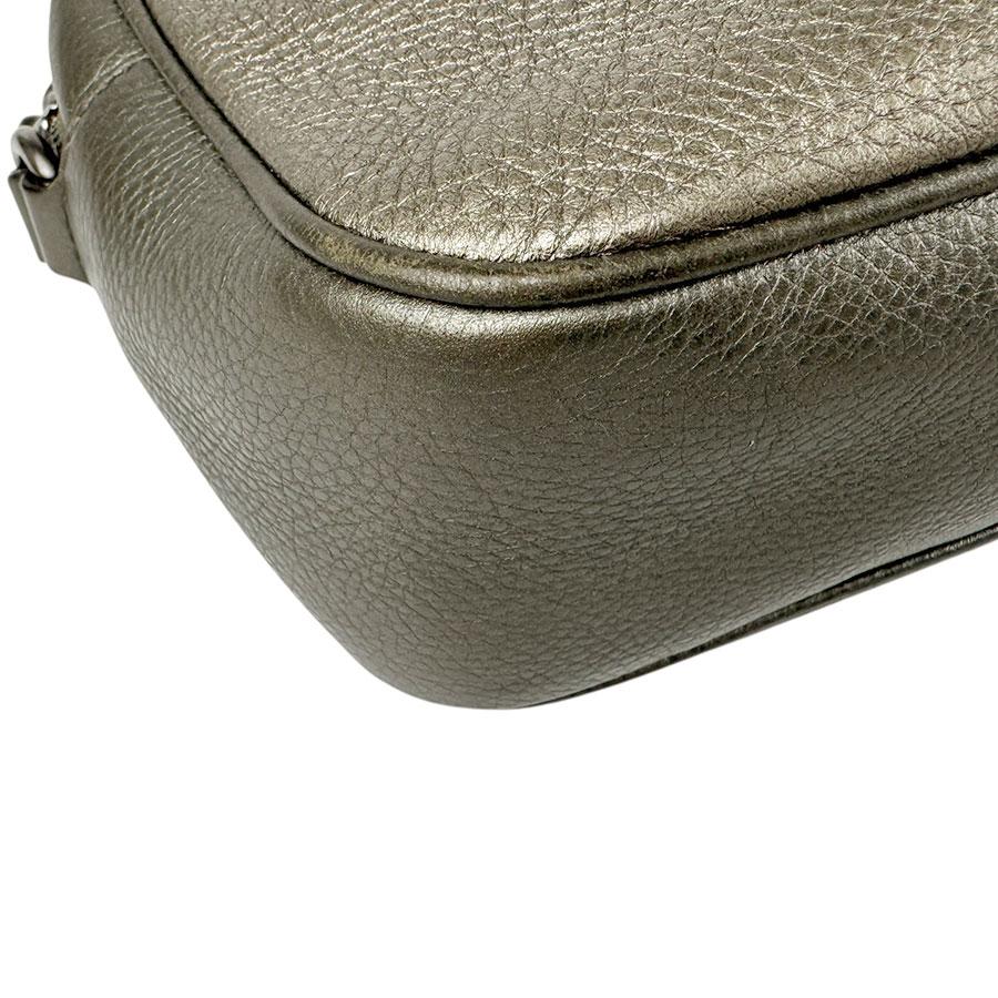GUCCI（グッチ） 斜め掛けショルダーバッグ ソーホー レザー グレー