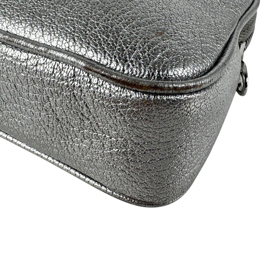 miu miu（ミュウミュウ） ショルダーバッグ レザー シルバー