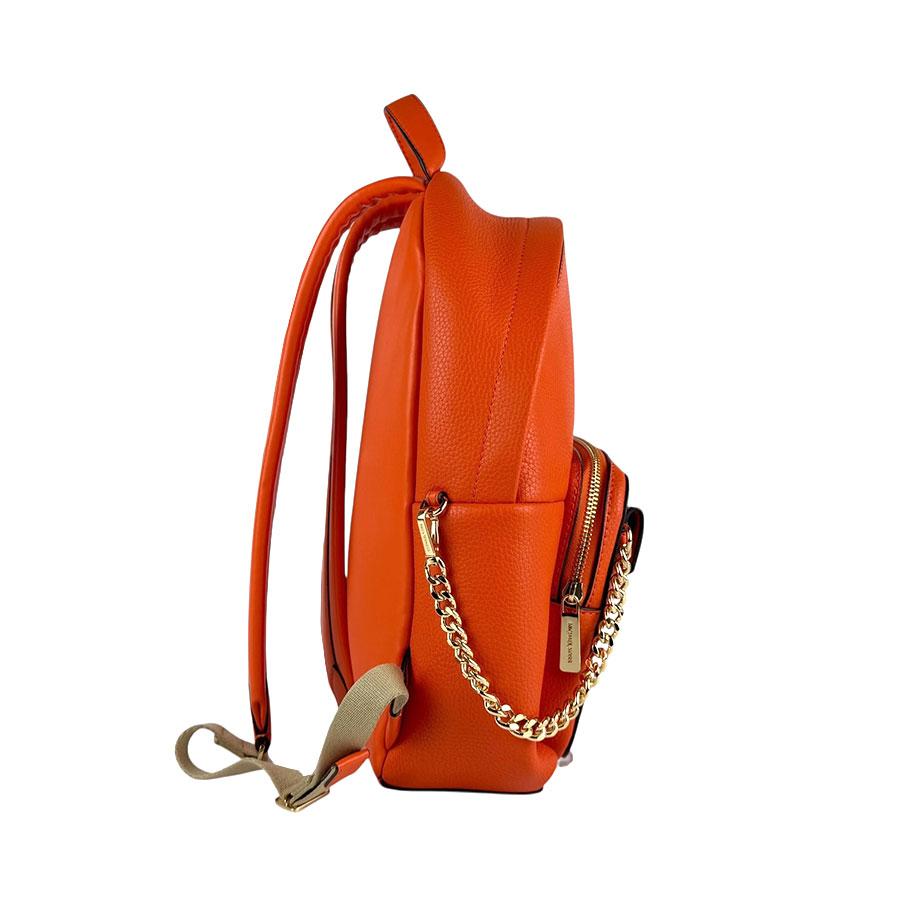 MICHAEL KORS（マイケルコース） リュック レザー オレンジ : ブランド