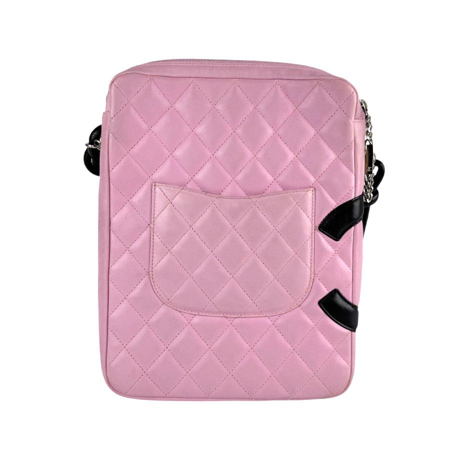 CHANEL（シャネル） 斜め掛けショルダーバッグ カンボンライン レザー