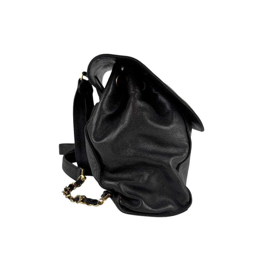 CHANEL（シャネル） リュック ラムスキン ブラック : ブランドバリュー
