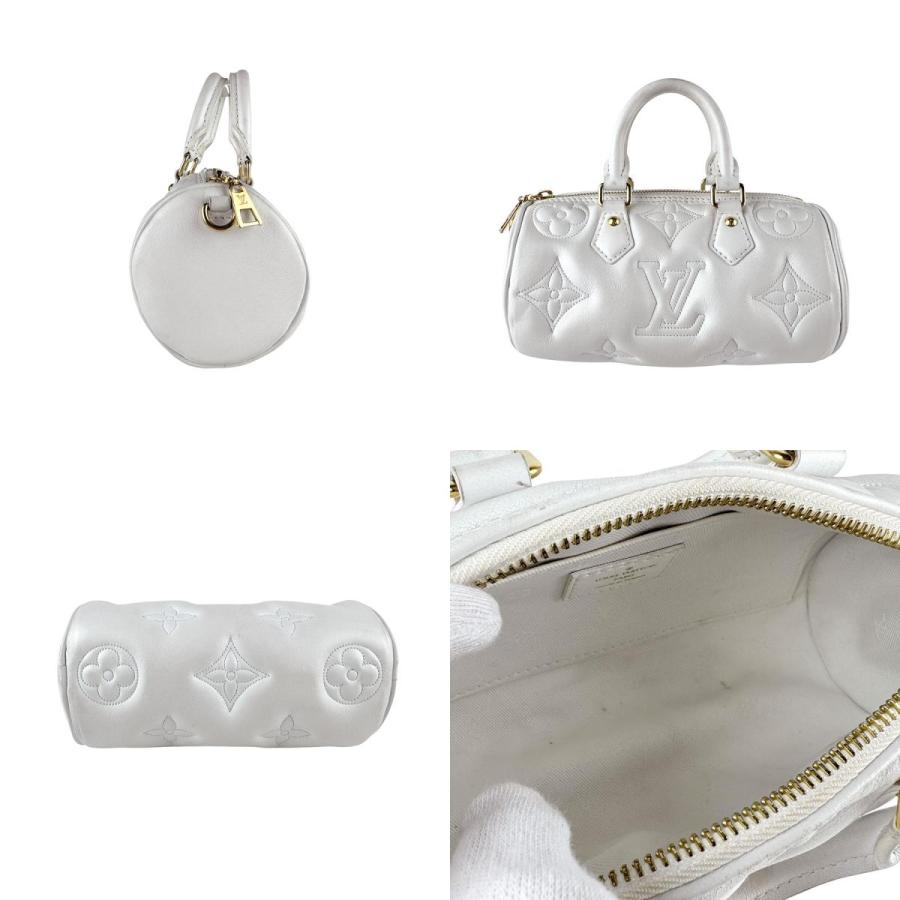 【美品】VUITTON パピヨン BB バブルグラム ハンドバッグ ルイ・ヴィトン(LOUIS VUITTON)バブルグラム パピヨンBB M59800
