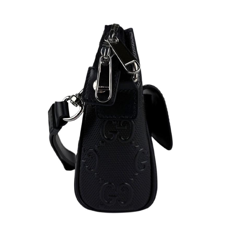 GUCCI（グッチ） クラッチバッグ レザー ブラック : ブランドバリュー