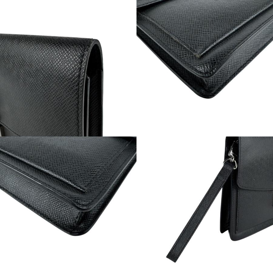 【美品】ルイヴィトン　タイガ　ベライア　セカンドバッグ　黒アルドワース　クラッチ LOUIS VUITTON（ルイ・ヴィトン） ルイ ヴィトン セカンドバッグ