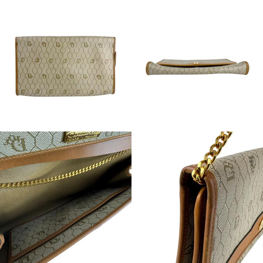 Dior ショルダーバッグ キャンバス レザー クリスチャンディオール Christian Dior ショルダーバッグ