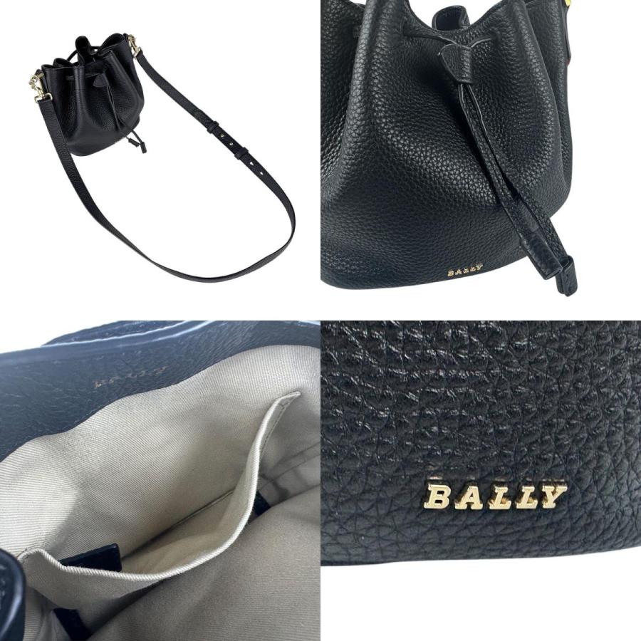 Bally（バリー） ハンドバッグ ショルダーバッグ レザー ブラック