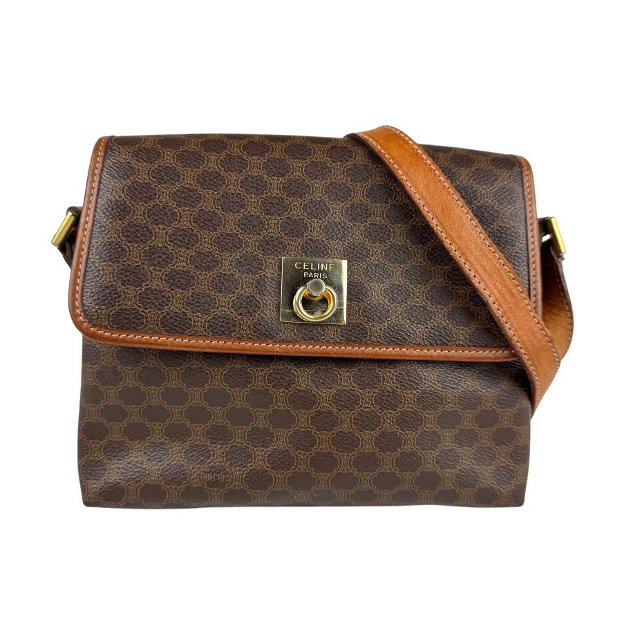 CELINE（セリーヌ） ショルダーバッグ マカダム PVCコーティング