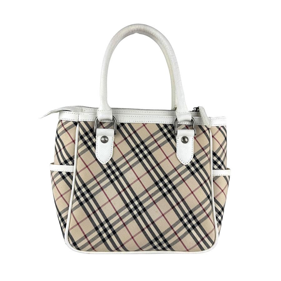 BURBERRY（バーバリー） ハンドバッグ レザー/ナイロンキャンバス
