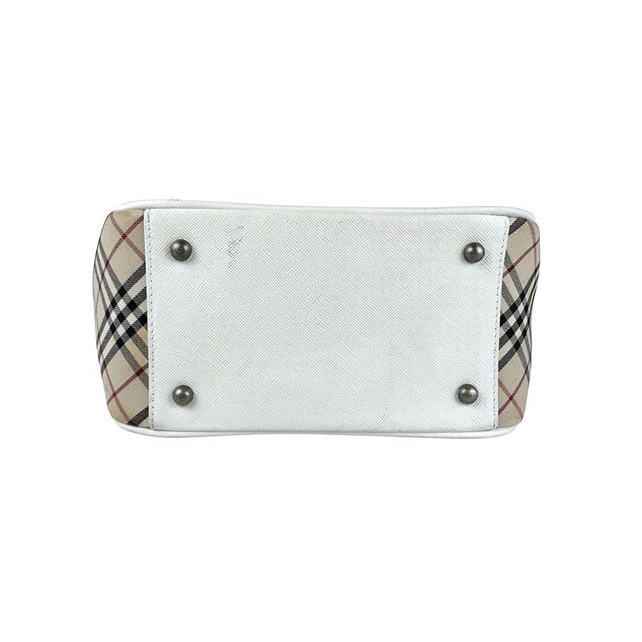 BURBERRY（バーバリー） ハンドバッグ レザー/ナイロンキャンバス