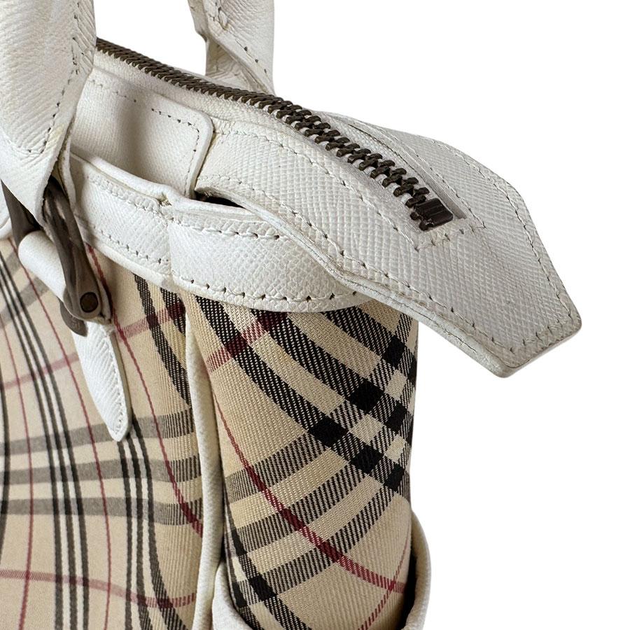 BURBERRY（バーバリー） ハンドバッグ レザー/ナイロンキャンバス