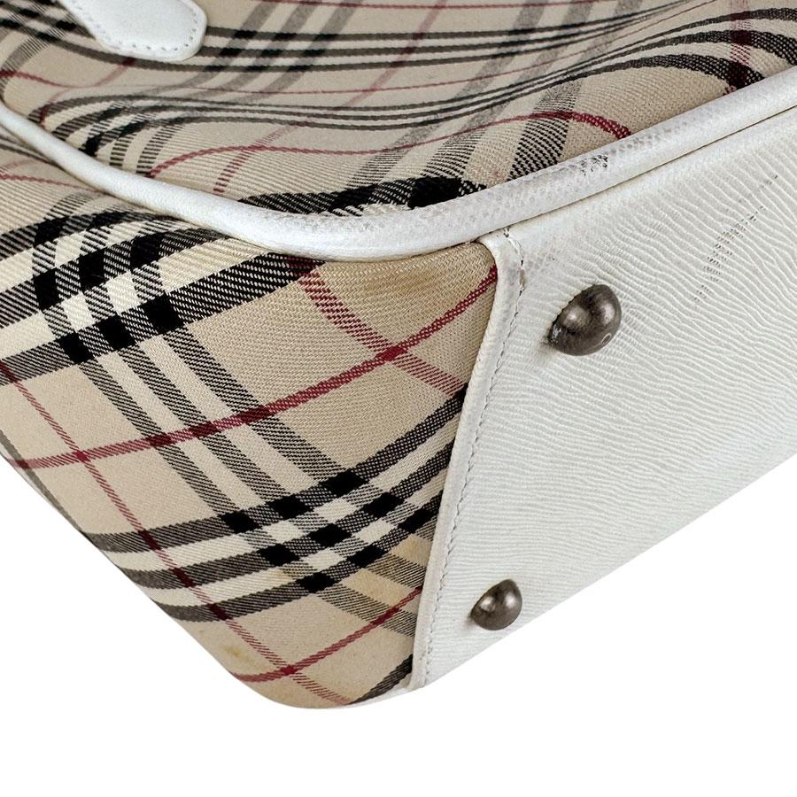 BURBERRY（バーバリー） ハンドバッグ レザー/ナイロンキャンバス