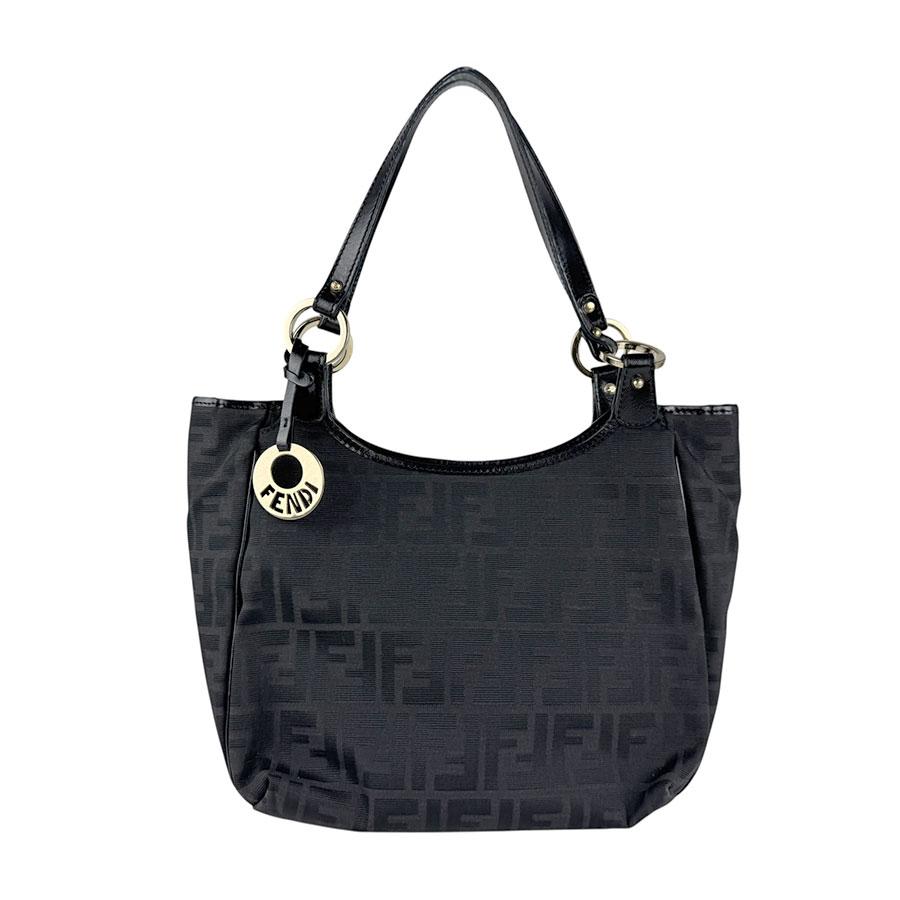 FENDI（フェンディ） ショルダーバッグ ズッカ ナイロンキャンバス