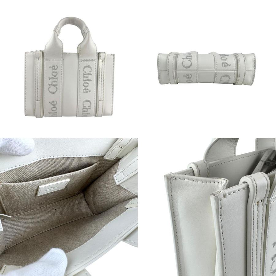 Chloe（クロエ） ハンドバッグ ショルダーバッグ ウッディ ミニ レザー