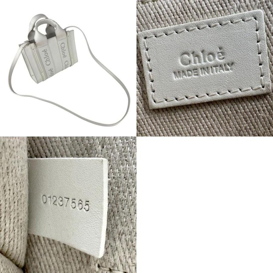 Chloe（クロエ） ハンドバッグ ショルダーバッグ ウッディ ミニ レザー