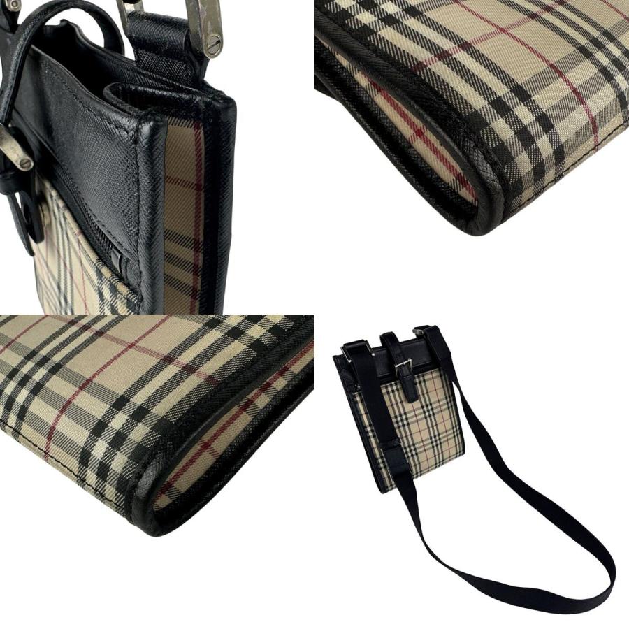 BURBERRY（バーバリー） ショルダーバッグ ナイロンキャンバス/レザー