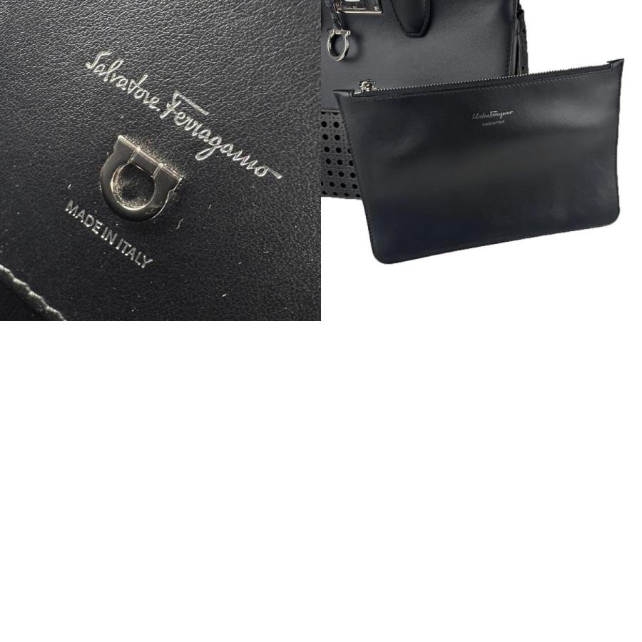 【超希少】サルヴァトーレ　フェラガモ ガンチーニ ショルダーバッグ　黒 Amazon | [サルヴァトーレフェラガモ] ショルダーバッグ ガンチーニ