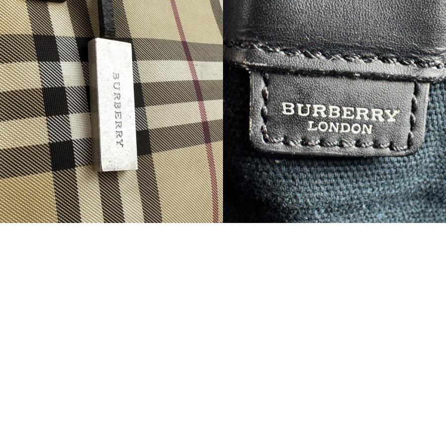 BURBERRY バーバリー ハンドバッグ ナイロンキャンバス/レザー