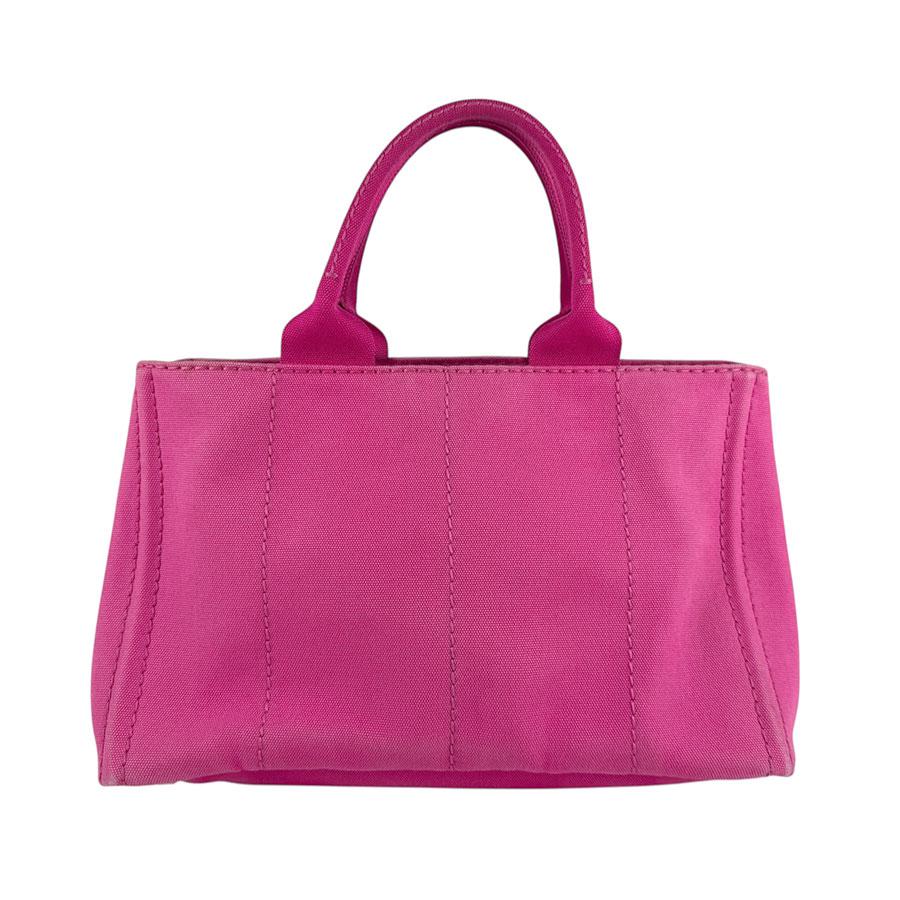 PRADA（プラダ） ハンドバッグ カナパ キャンバス ピンク : ブランド