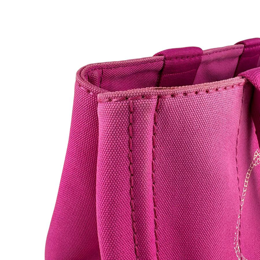 PRADA（プラダ） ハンドバッグ カナパ キャンバス ピンク : ブランド