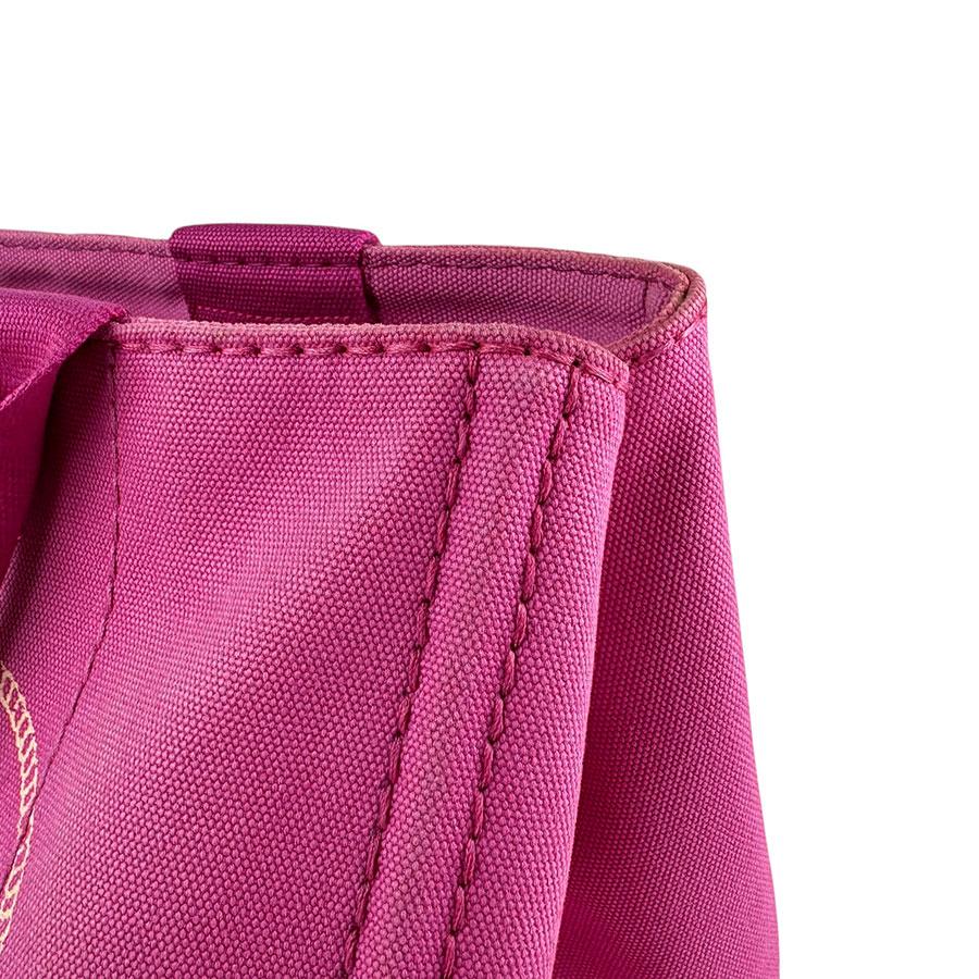PRADA（プラダ） ハンドバッグ カナパ キャンバス ピンク : ブランド