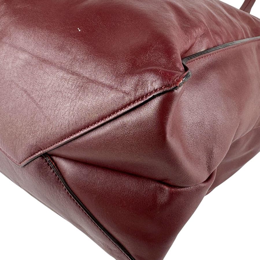 CELINE（セリーヌ） ハンドバッグ トートバッグ レザー バーガンディ 