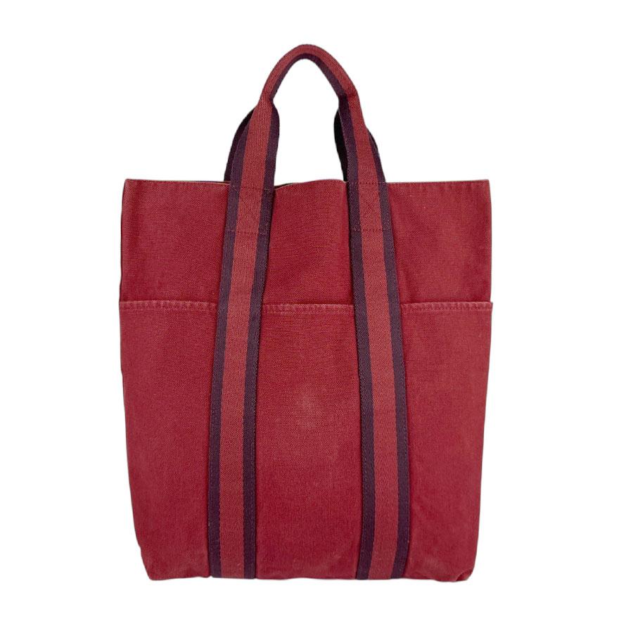 エルメス　Hermes　フールトゥ　カバス　トートバッグ　ハンドバッグ　レッド HERMES エルメス ハンドバッグ トートバッグ フールトゥカバス