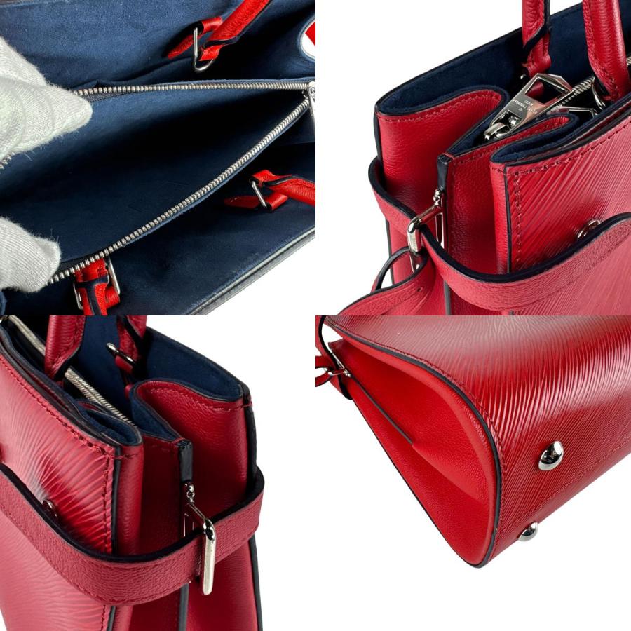 Louis Vuitton エピレザー レッドパーティーバッグ Louis Vuitton エピレザー レッドパーティーバッグ