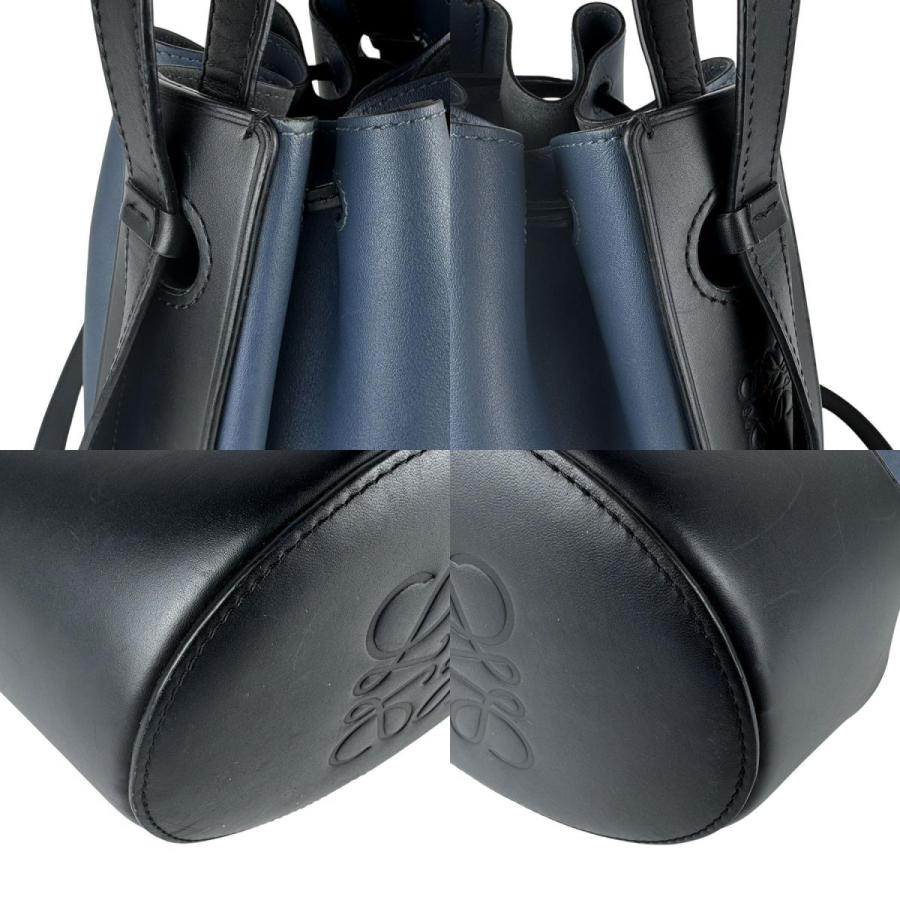 LOEWE（ロエベ） ショルダーバッグ バルーンバッグ レザー ネイビー