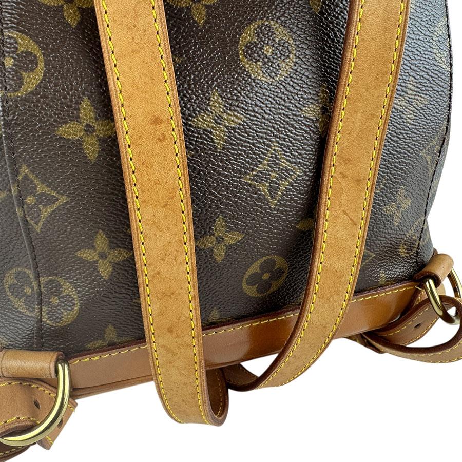 ルイ ヴィトン LOUIS VUITTON リュック モノグラム モンスリ MM モノグラムキャンバス ブラウン_12