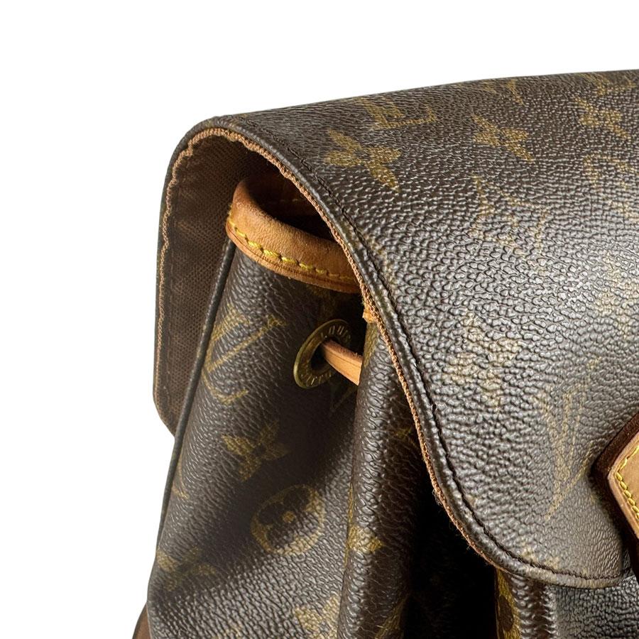 ルイ ヴィトン LOUIS VUITTON リュック モノグラム モンスリ MM モノグラムキャンバス ブラウン_5