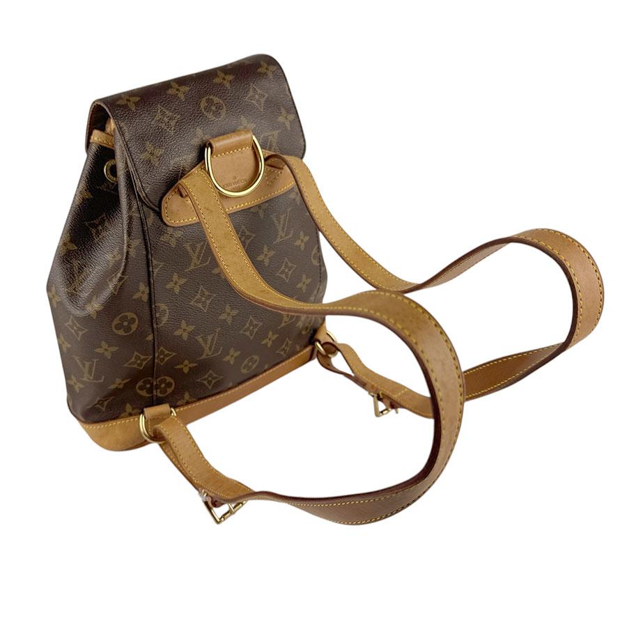 ルイ ヴィトン LOUIS VUITTON リュック モノグラム モンスリ MM モノグラムキャンバス ブラウン_9
