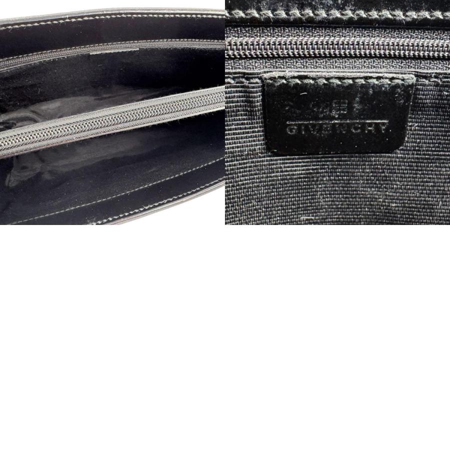 ジバンシィ GIVENCHY ハンドバッグ ナイロン/レザー ブラック