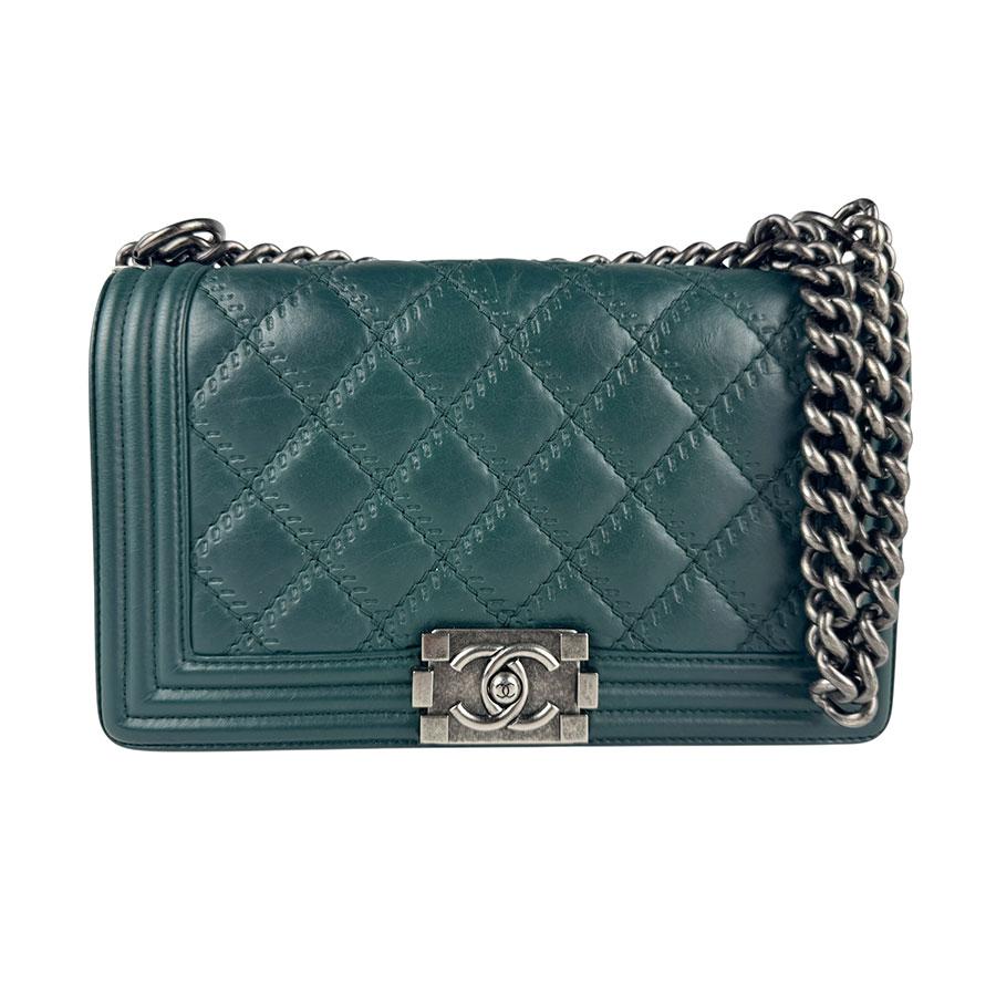 CHANEL（シャネル） ショルダーバッグ ボーイシャネル ダークグリーン