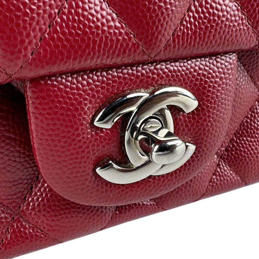 CHANEL（シャネル） ショルダーバッグ キャビアスキンレザー レッド