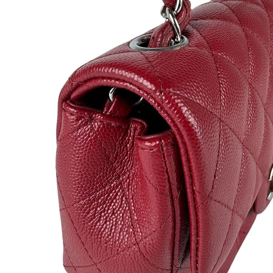 CHANEL（シャネル） ショルダーバッグ キャビアスキンレザー レッド