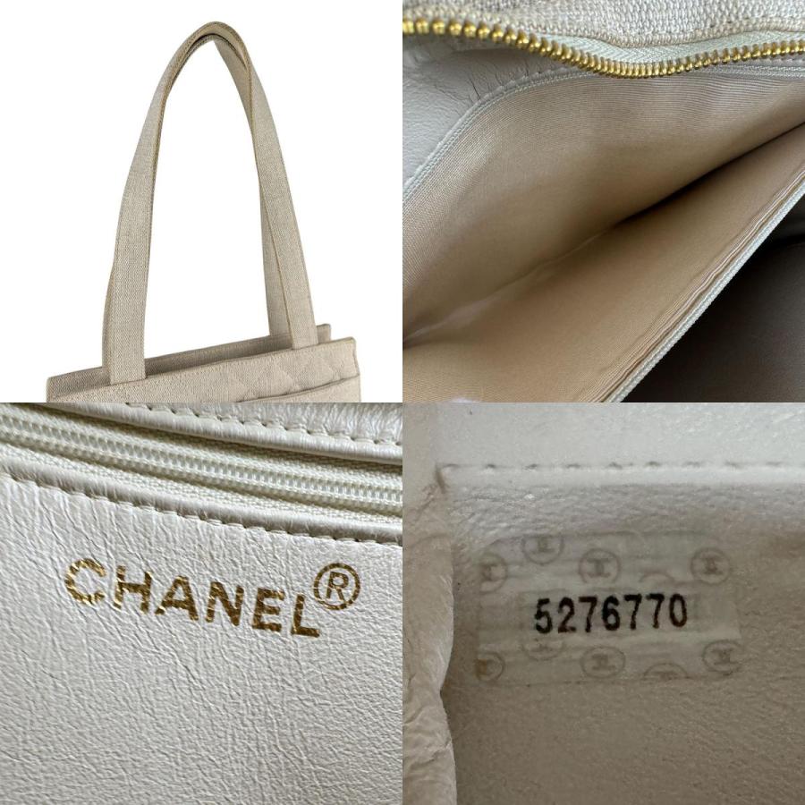 CHANEL（シャネル） ハンドバッグ キャンバス ベージュ : ブランド