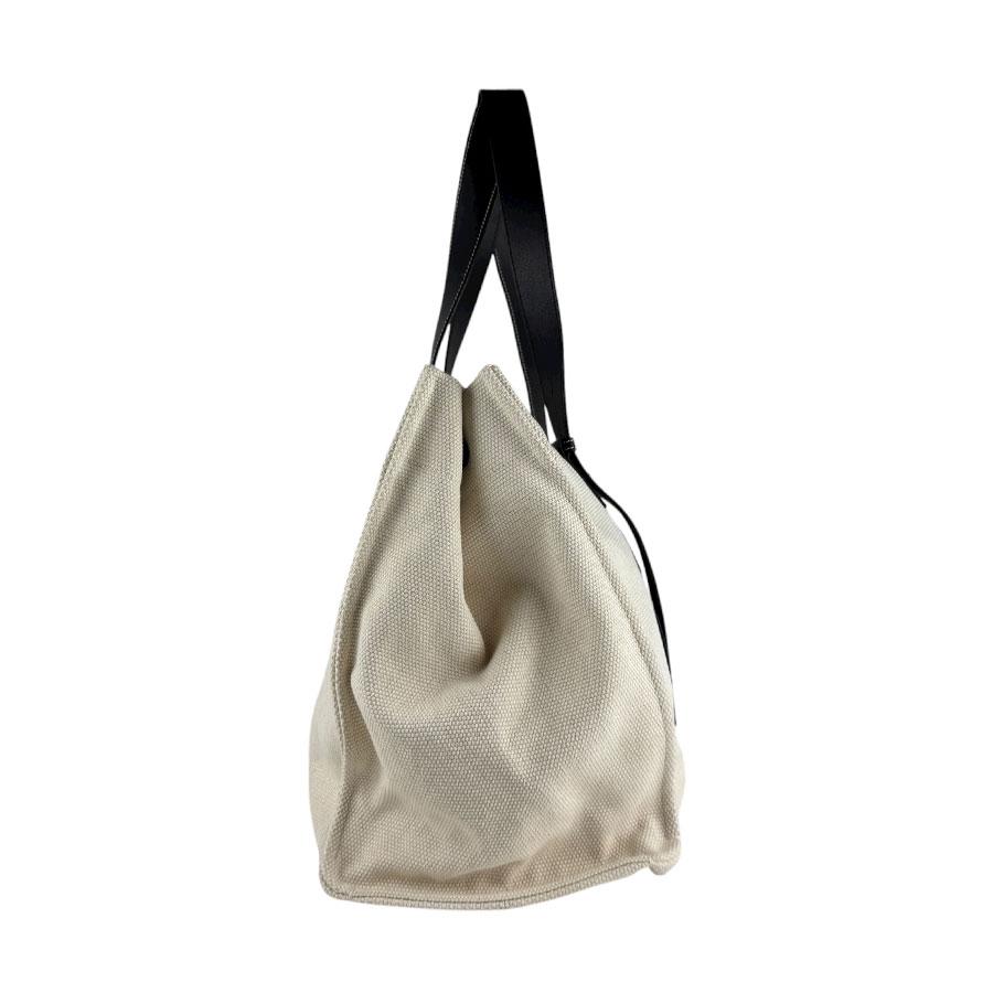 LOEWE ロエベ パウラズ イビザ ショルダーバッグ トートバッグ アイボリー/ブラック 14056 ユニセックス【中古】 z7068 LOEWE（ロエベ） ショルダーバッグ トートバッグ パウラズ イビザ