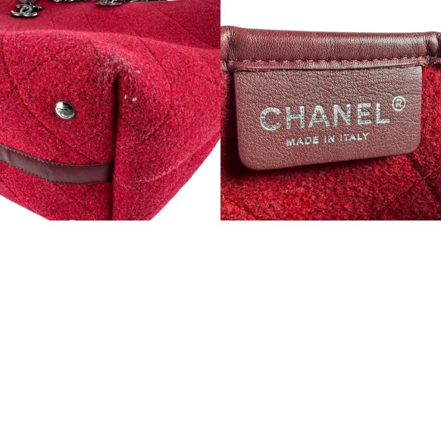 CHANEL（シャネル） ショルダーバッグ ハンドバッグ フェルト/レザー