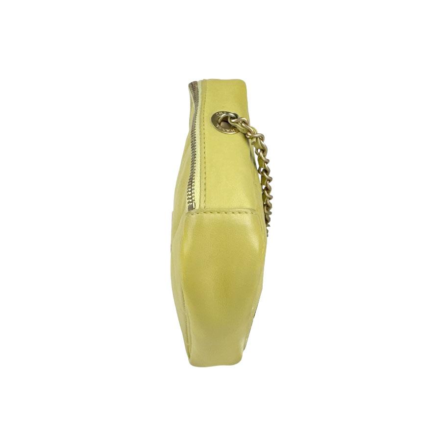 CHANEL（シャネル） ショルダーバッグ レザー/メタル イエローグリーン