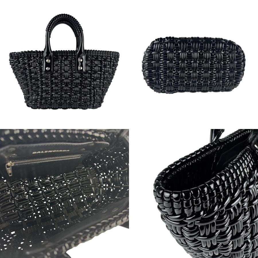 BALENCIAGA ビストロXS黒 送料無料】BALENCIAGA[バレンシアガ] / BISTRO BASKET XXS Bag