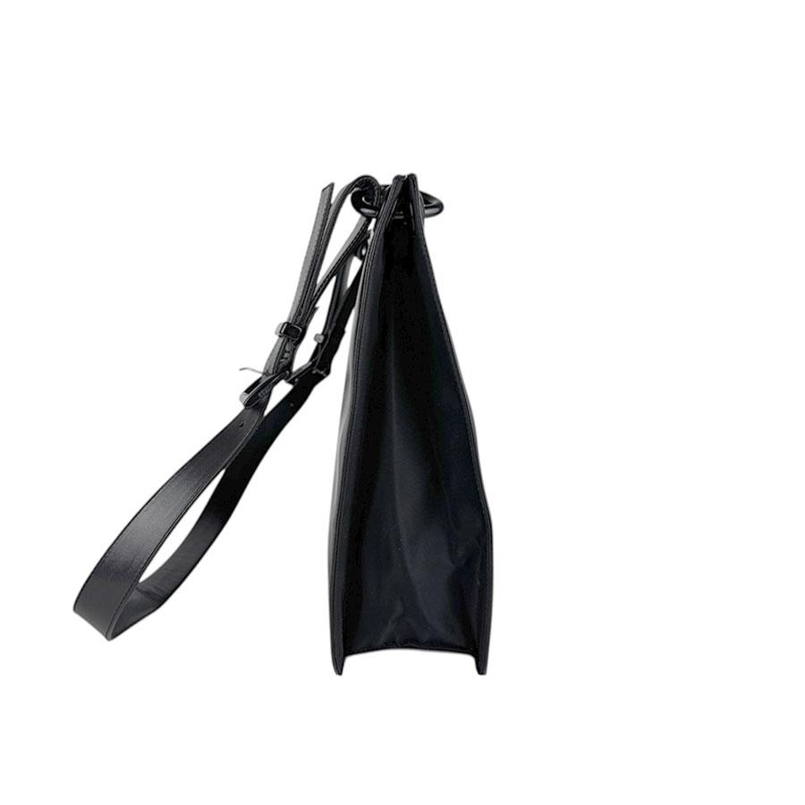 PRADA プラダ ショルダーバッグ レザー/ナイロン ブラック