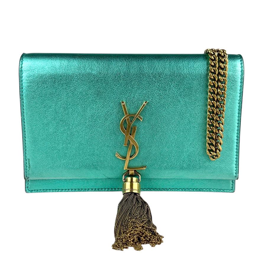 サンローラン SAINT LAURENT チェーンウォレット ケイト レザー