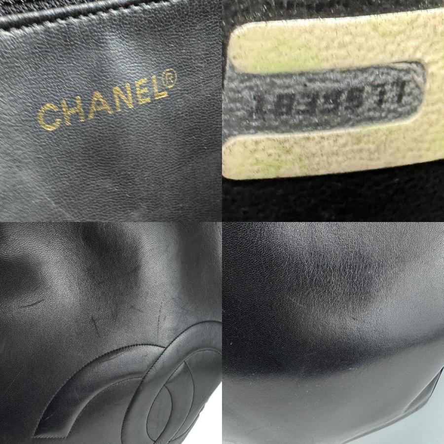 CHANEL（シャネル） ショルダーバッグ レザー ブラック : ブランド